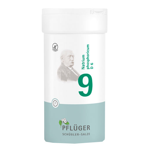 BIOCHEMIE Pflüger 9 Natrium phosphoricum D 6 Tabl.  400 St  Tabletten