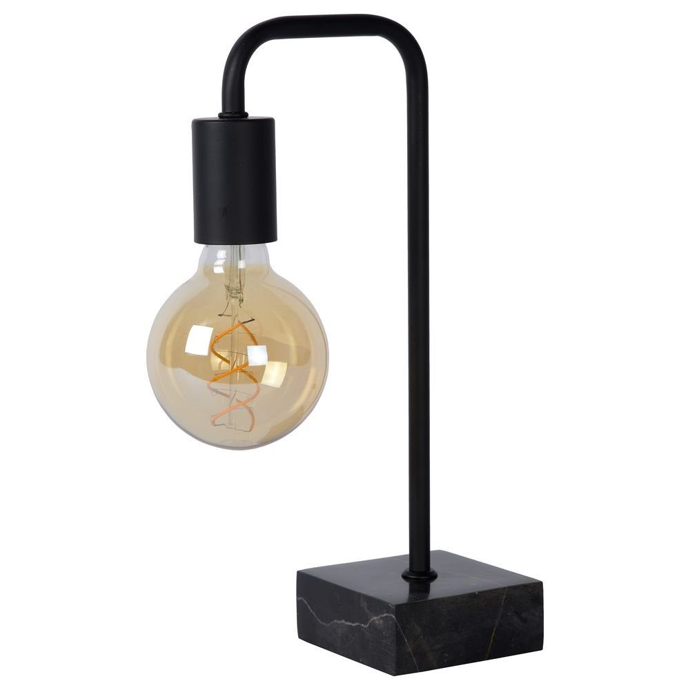 click-licht Tischleuchte Tischleuchte Lorin in Schwarz E27, keine Angabe, Leuchtmittel enthalten: Nein, warmweiss, Tischleuchte, Nachttischlampe, Tischlampe