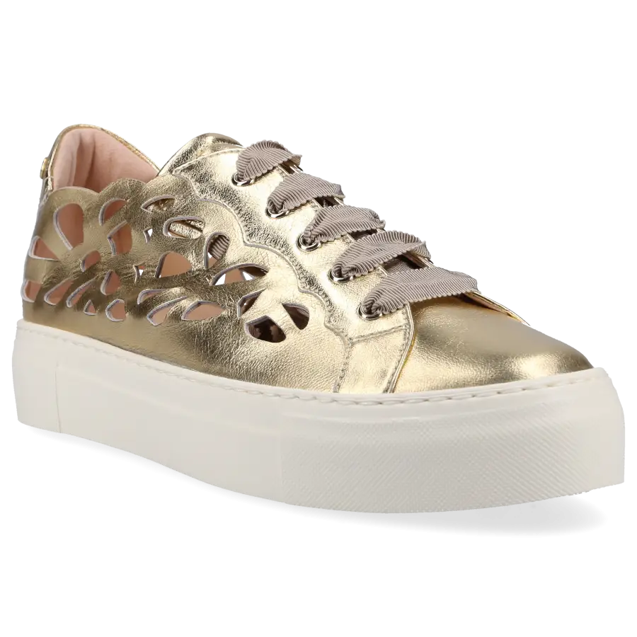 AGL Attilio Giusti Leombruni - Sneaker low D925249 Kalbsleder - gold