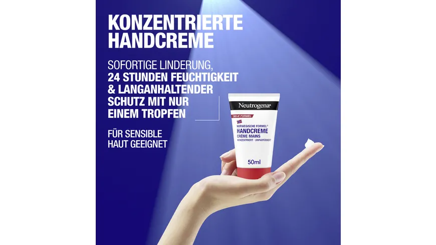 Neutrogena Norwegische Formel Handcreme unparfümiert 50 ml