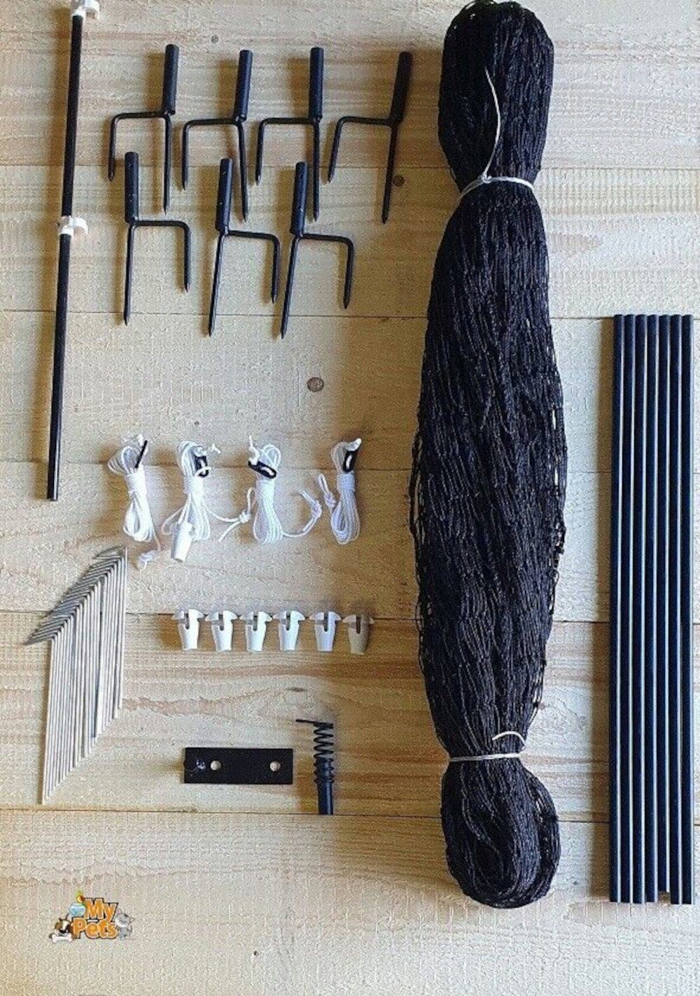 BruKa Weidenzaun Geflügelnetz 150cm Hühnernetz Hühnerzaun Geflügelzaun Zaun Hühner Netz