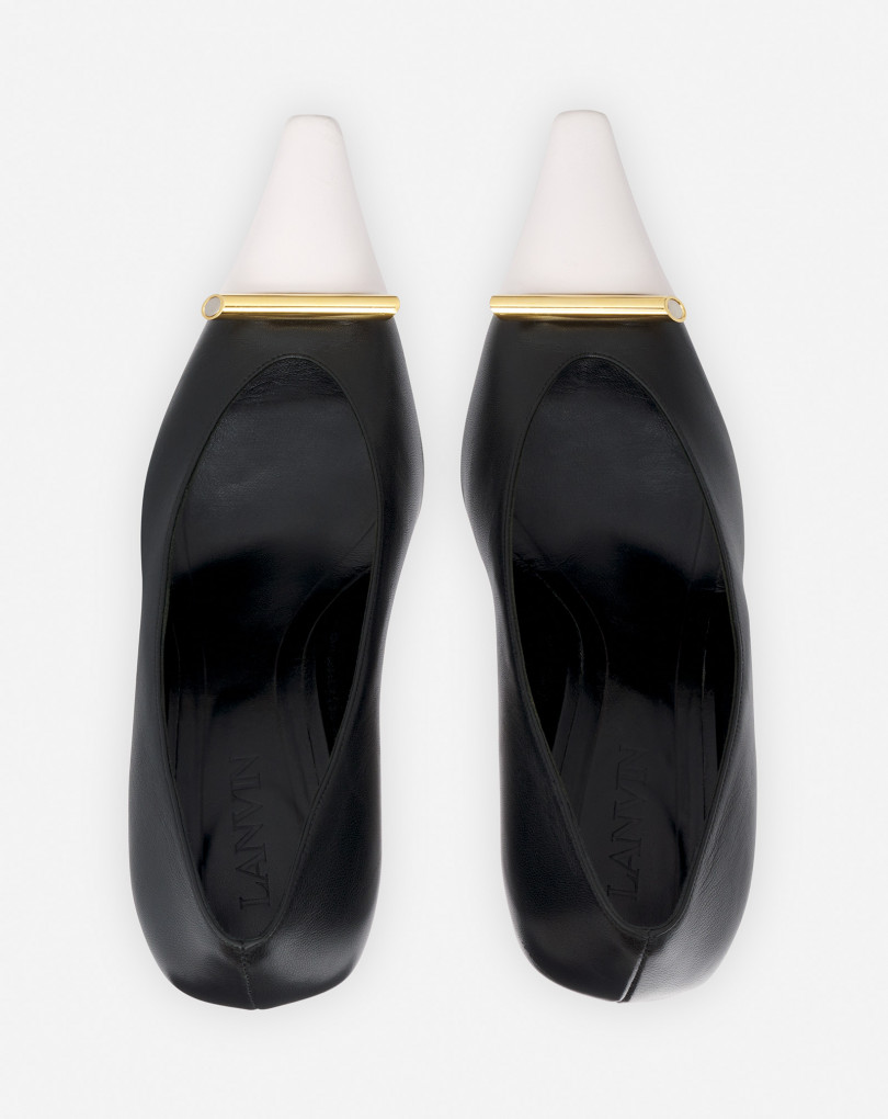 ESCARPINS SWING EN CUIR AVEC BIJOU SEQUENCE BY LANVIN