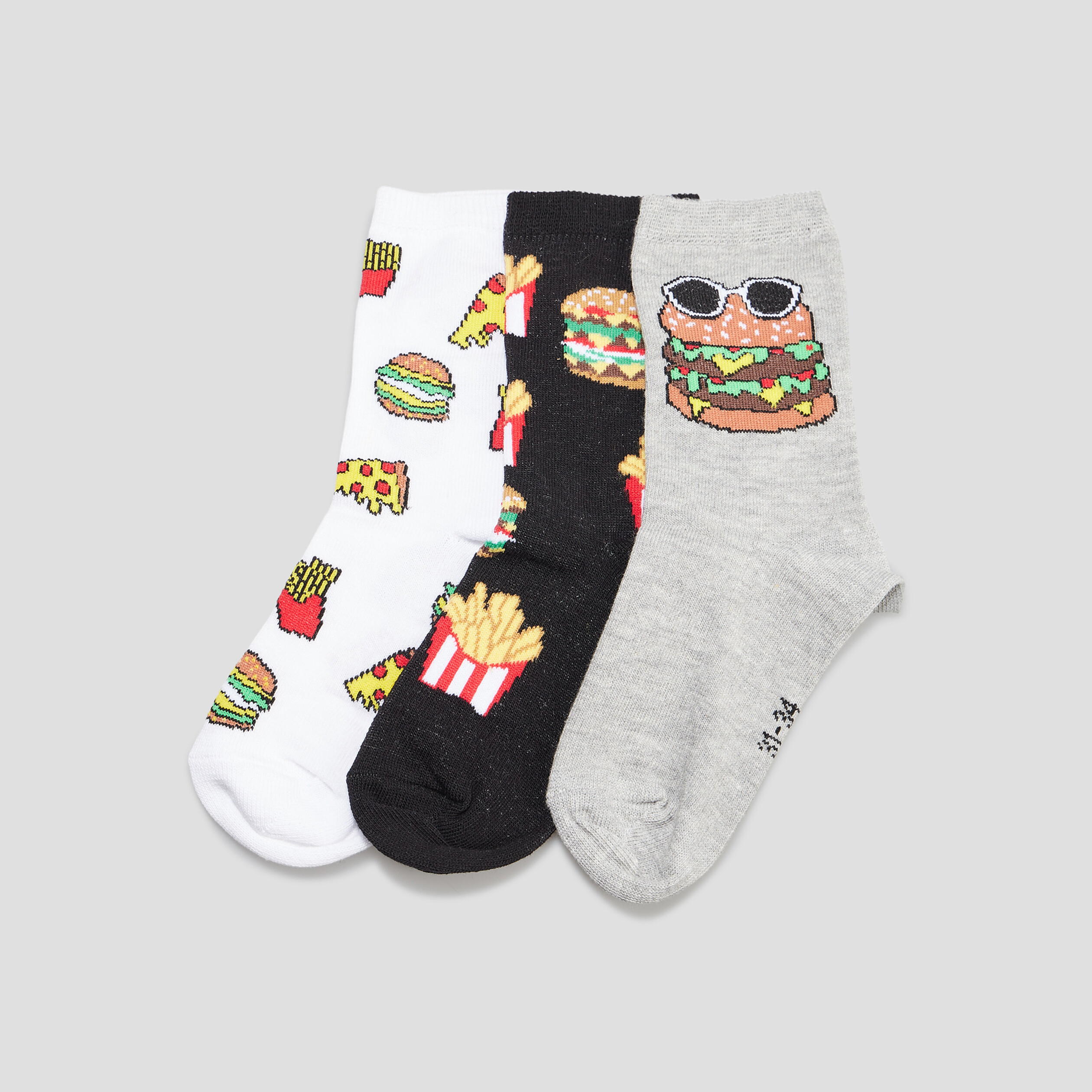 Lot 3 paires chaussettes multicolore garçon | La Halle