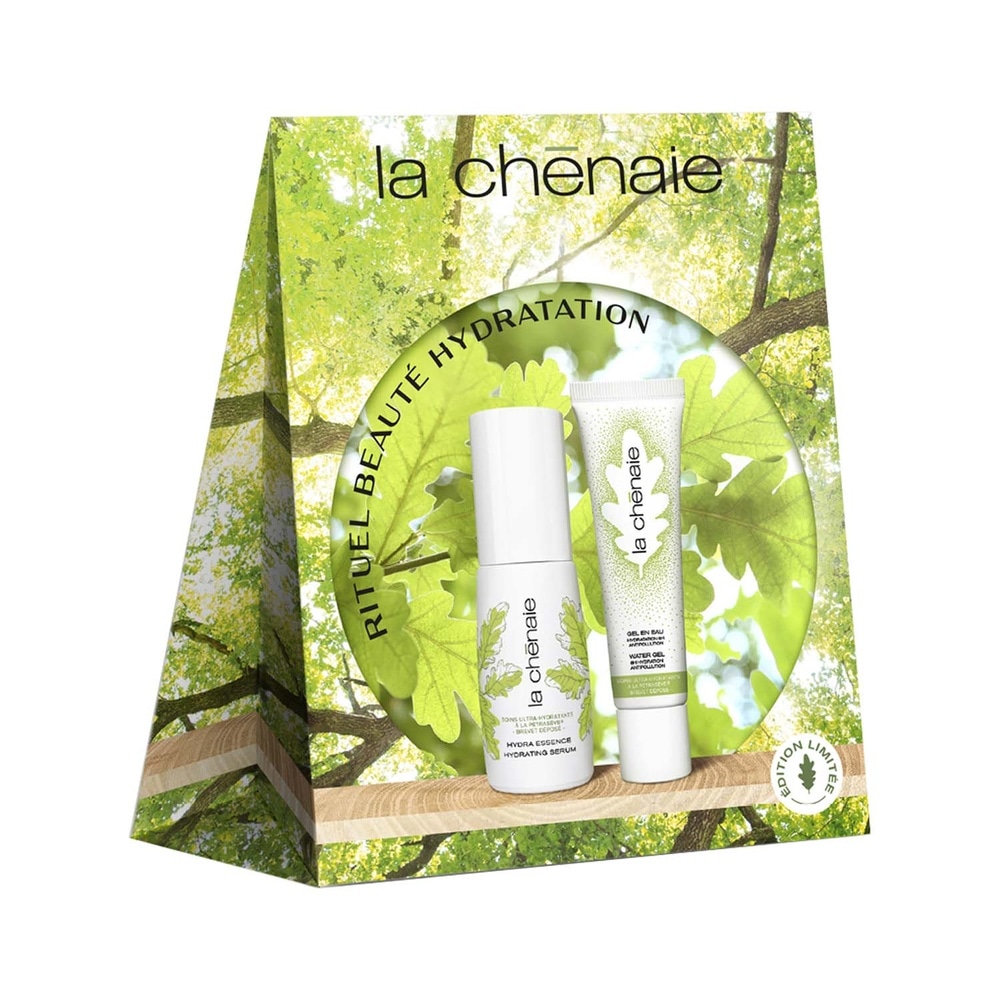 la chênaie COFFRET RITUEL BEAUTÉ HYDRATATION Sérum hydratant + crème hydratante bestseller édition limitée 30ml