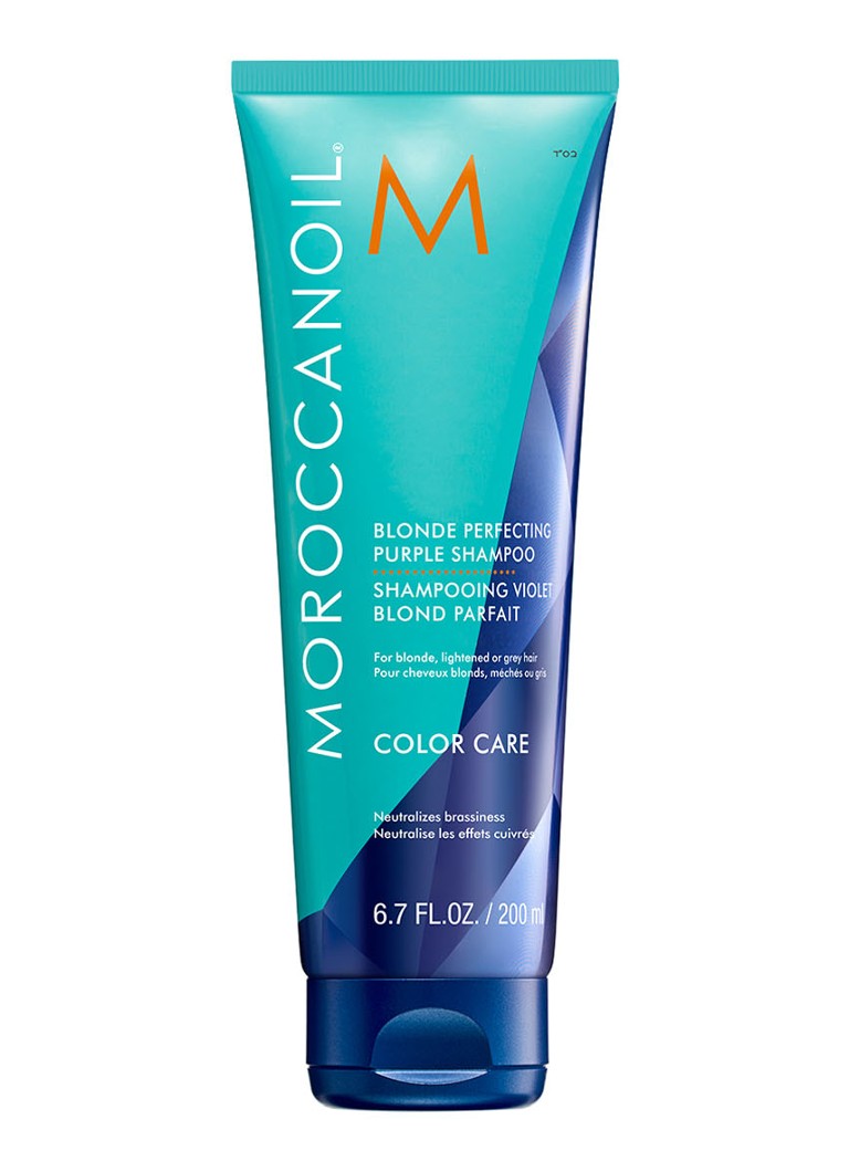 Moroccanoil Blonde Perfecting Purple šampūnas - sidabrinis šampūnas