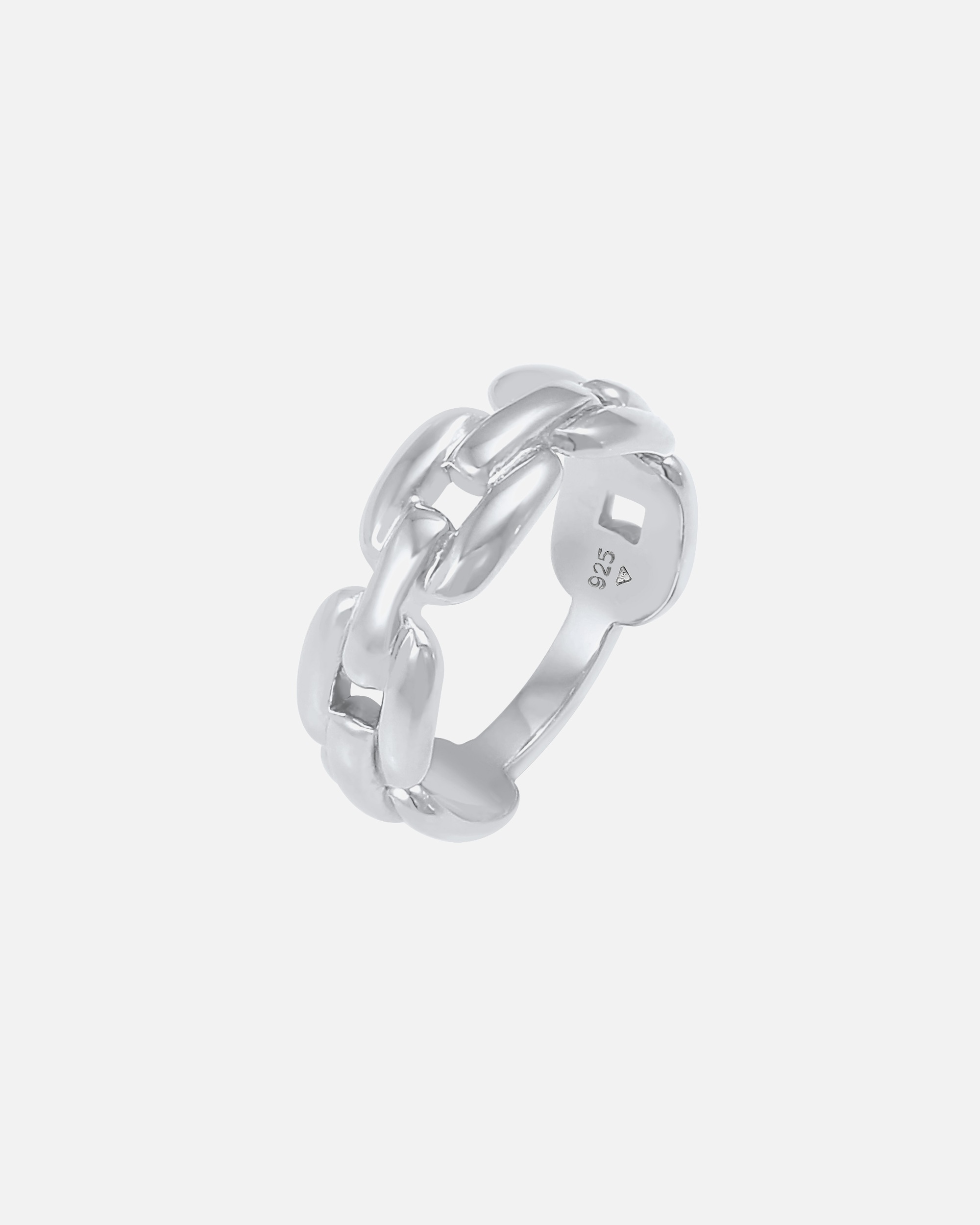 Elli Glieder Oval Cadena Look Plata 925
