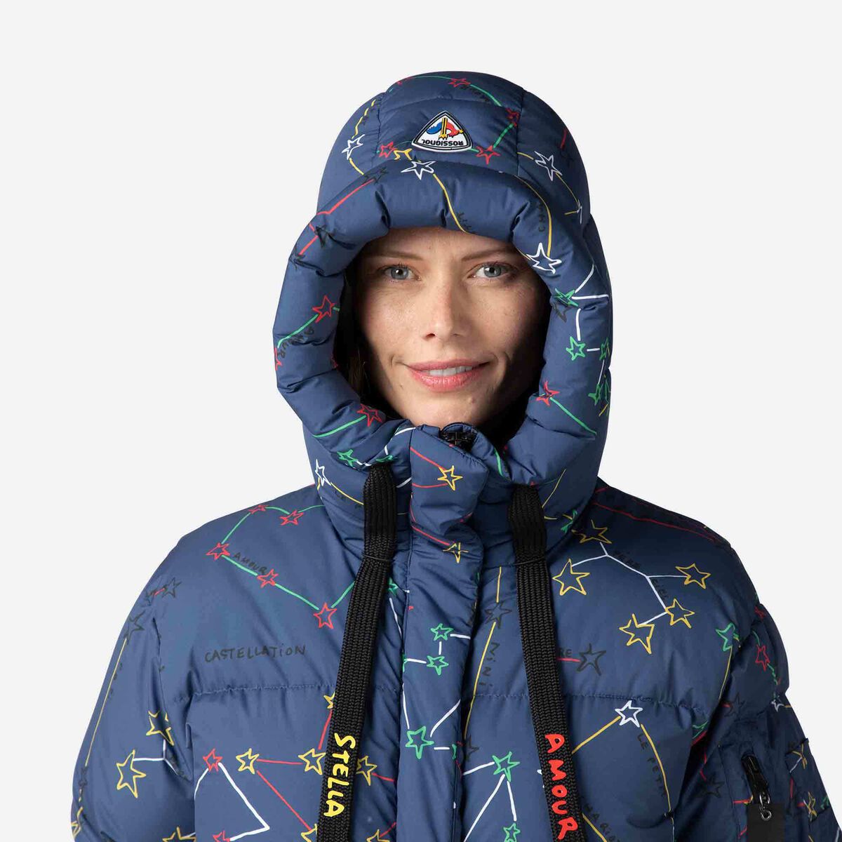 JCC Modul Printed Down Bomberjacke für Damen