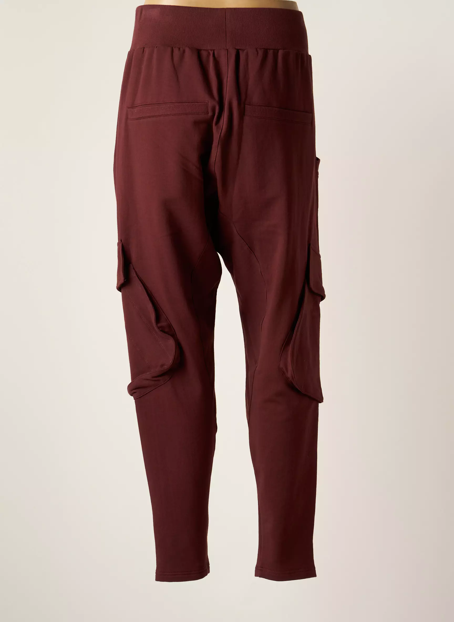 Elsewhere Pantalons Cargo Femme couleur rouge