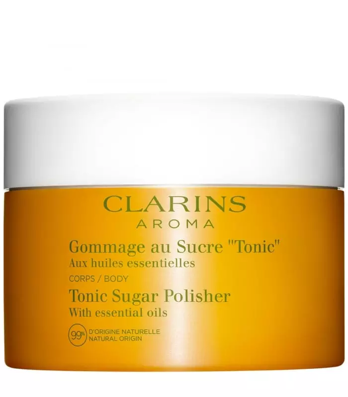 GOMMAGE AU SUCRE  Aux huiles essentielles 99% d'origine naturelle