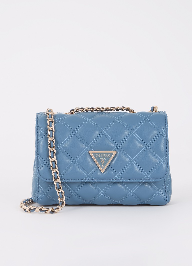 Mini borsa a tracolla GUESS Giully con motivo trapuntato