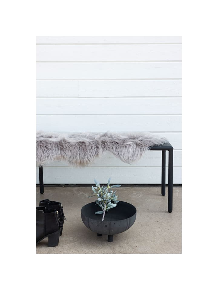 ebuy24 Kunstfell Katy Grau 55 x 180 cm günstig kaufen onesize