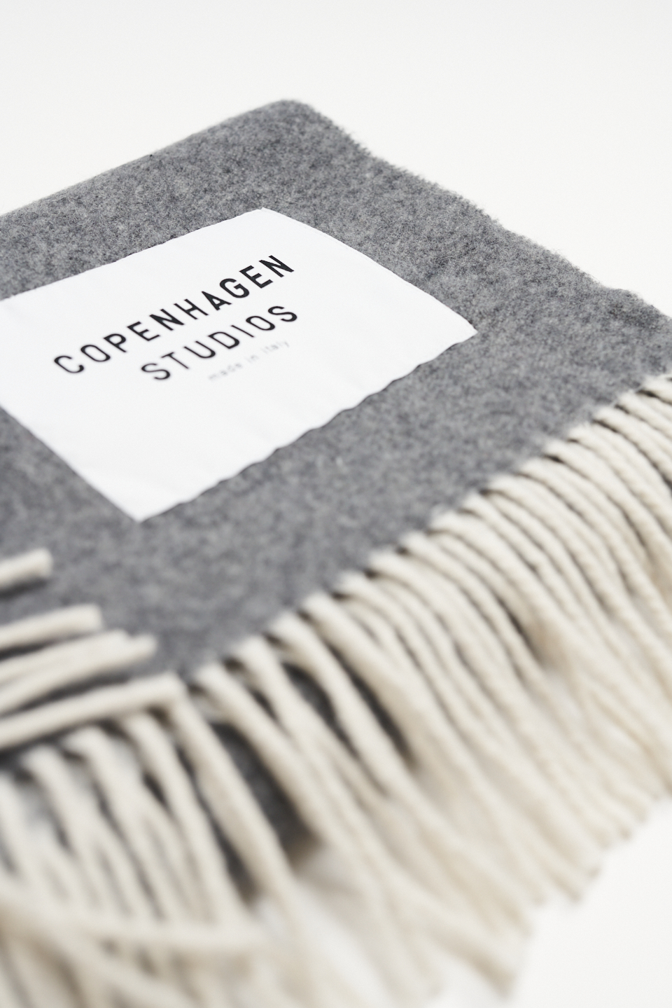 CPH SHAWL 1 wool mix grey