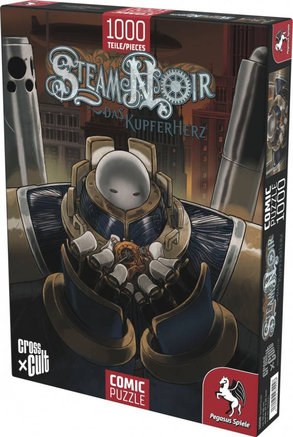 Puzzle: Steam Noir (Das Kupferherz), 1.000 Teile