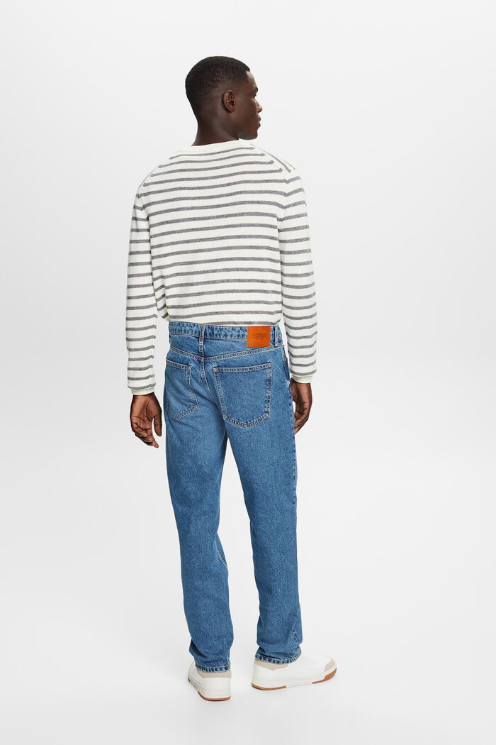 Lockere Retro-Jeans mit mittlerer Bundhöhe