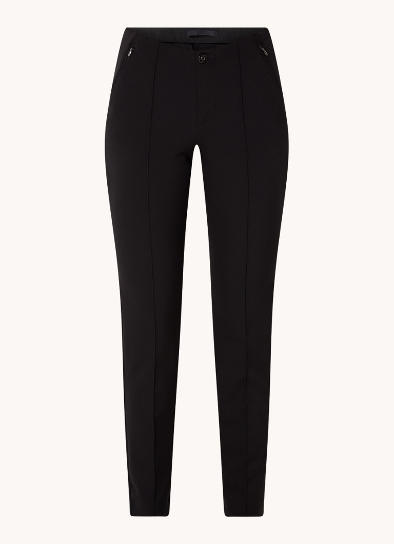 MAC Jeans Anna high-waist slim fit trousers with side pockets