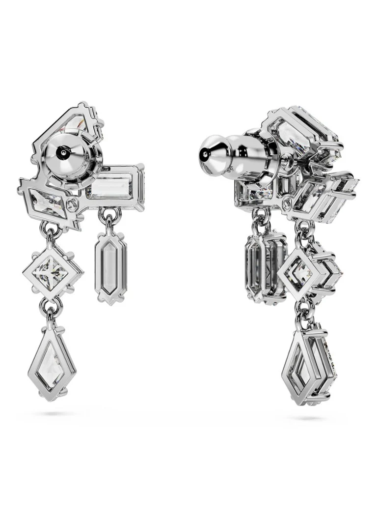 Swarovski Mesmera stud earrings with crystal