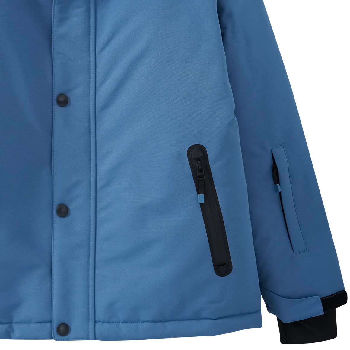 Kinder Schneejacke mit Schneefang