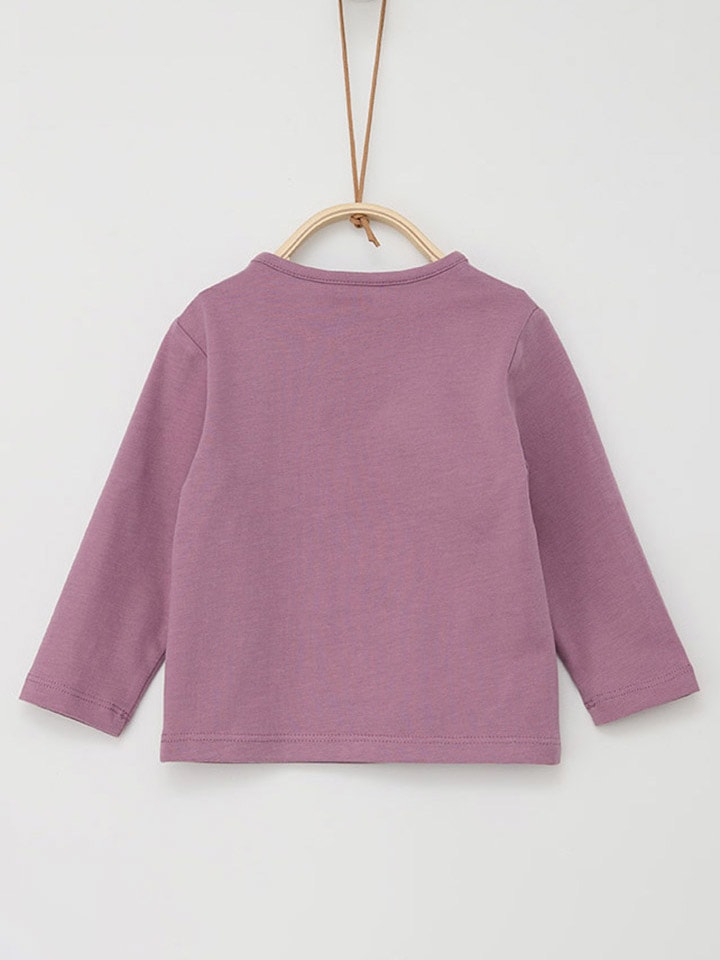 s.Oliver Longsleeve in Lila günstig kaufen