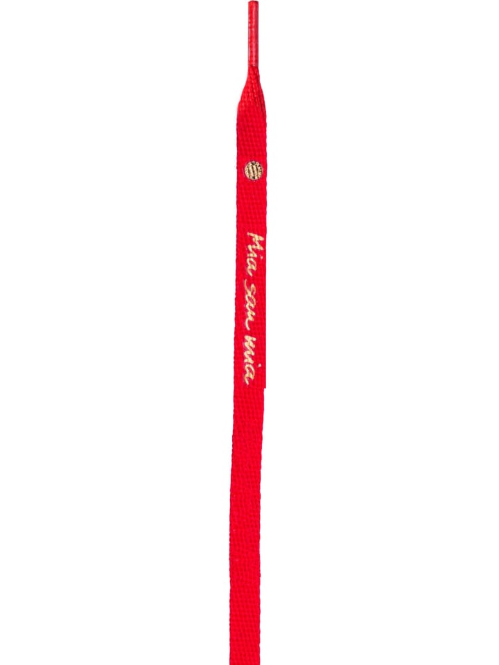 TubeLaces TubeLaces Schnürsenkel in Mia san mia/red günstig kaufen onesize