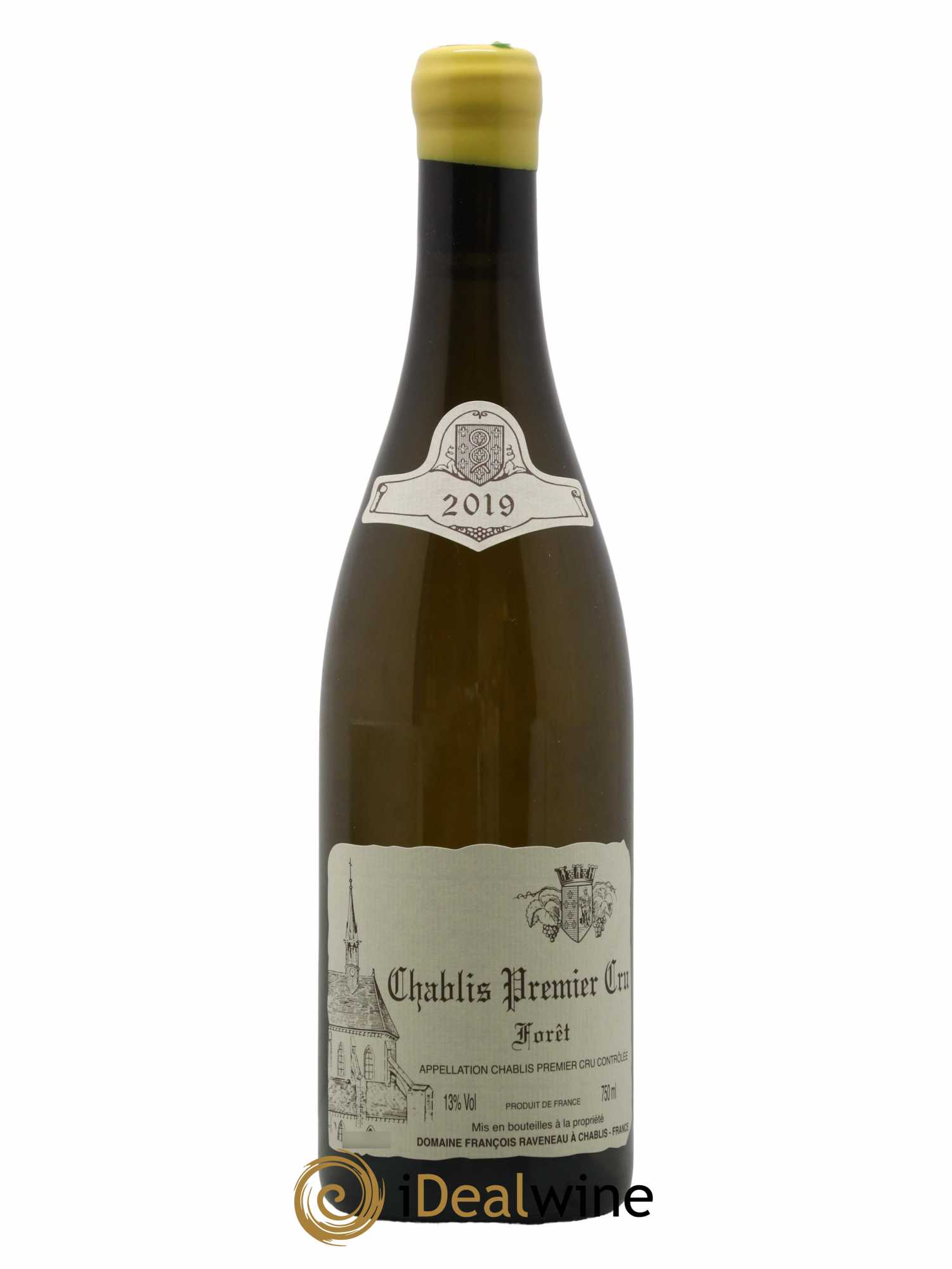 Chablis 1er Cru Forêt Raveneau (Domaine)  2019 - Lot de 1 Bouteille