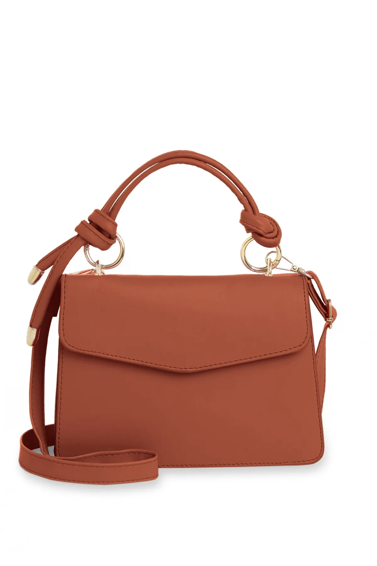 PARİGİ  Hellbraune Damen-Umhängetasche
