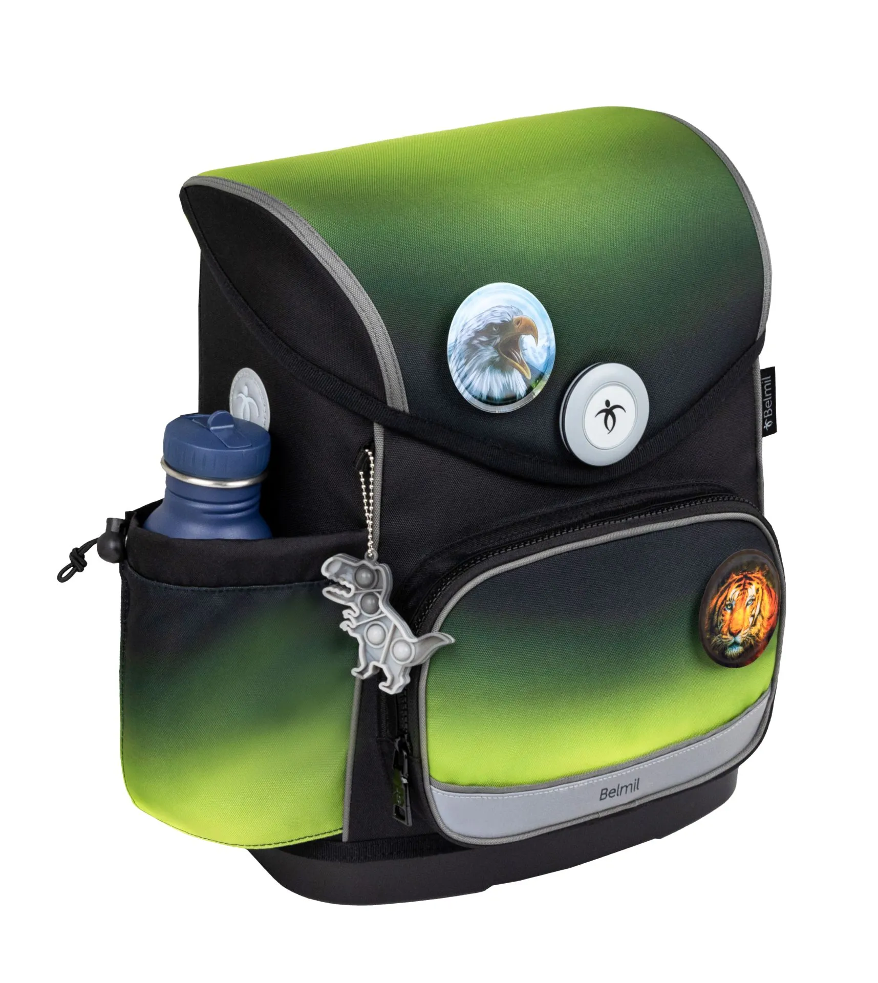 Belmil Premium Compact Plus Schulra﻿nzen-Set 5-tlg - Black Green