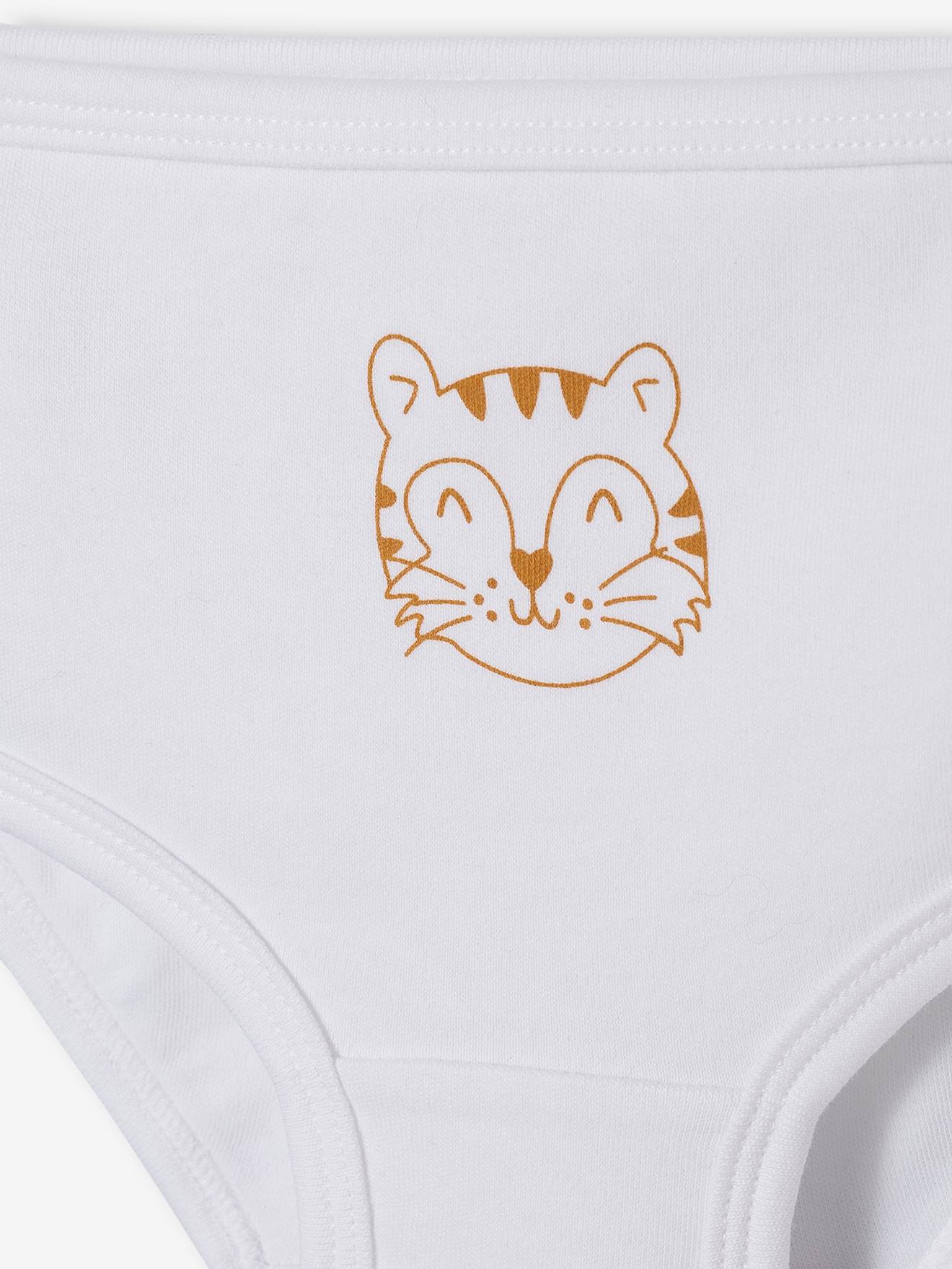 Vertbaudet 5er-Pack Baby Slips BASIC Oeko-Tex - pack weiß