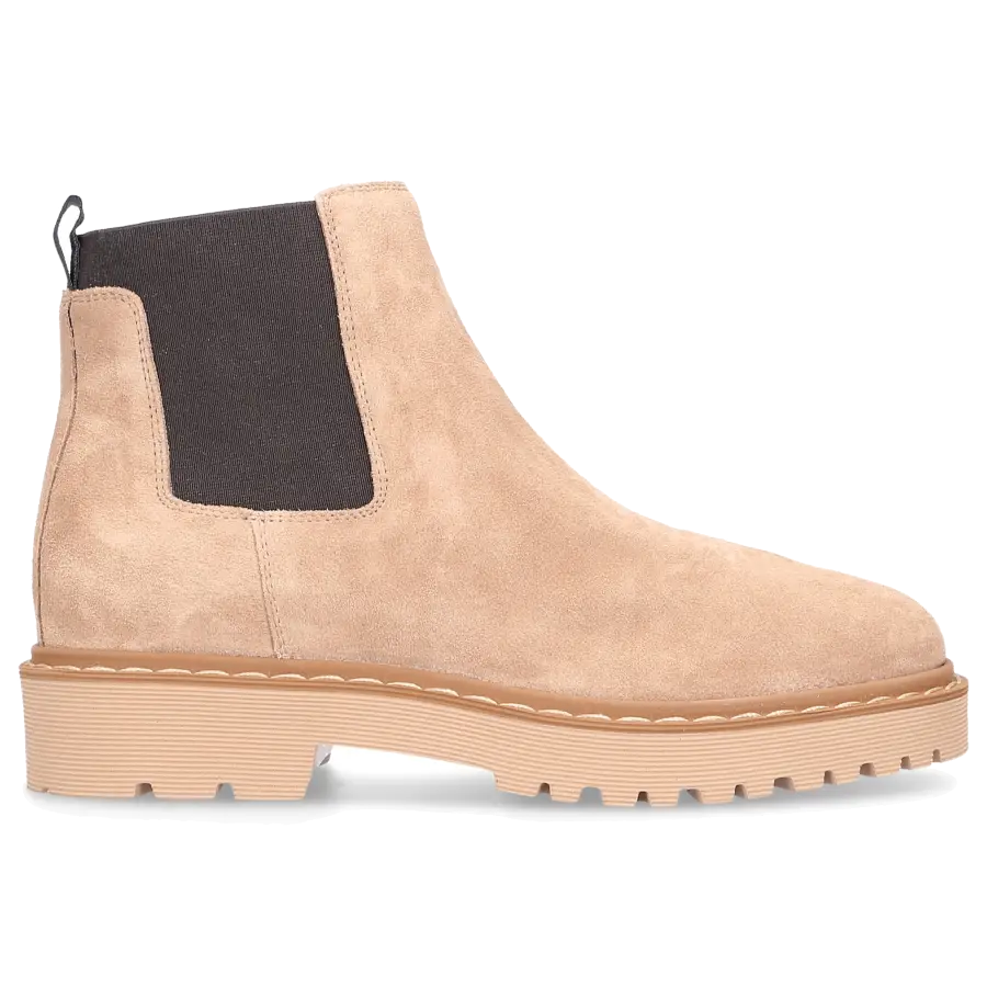 Hogan - Chelsea Boots H543 Kalbsleder - beige