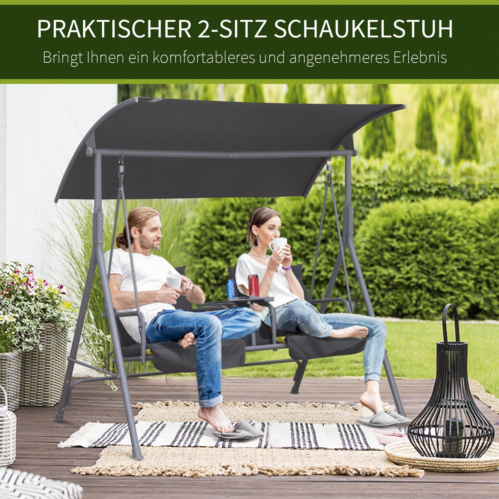 Outsunny Hollywoodschaukel