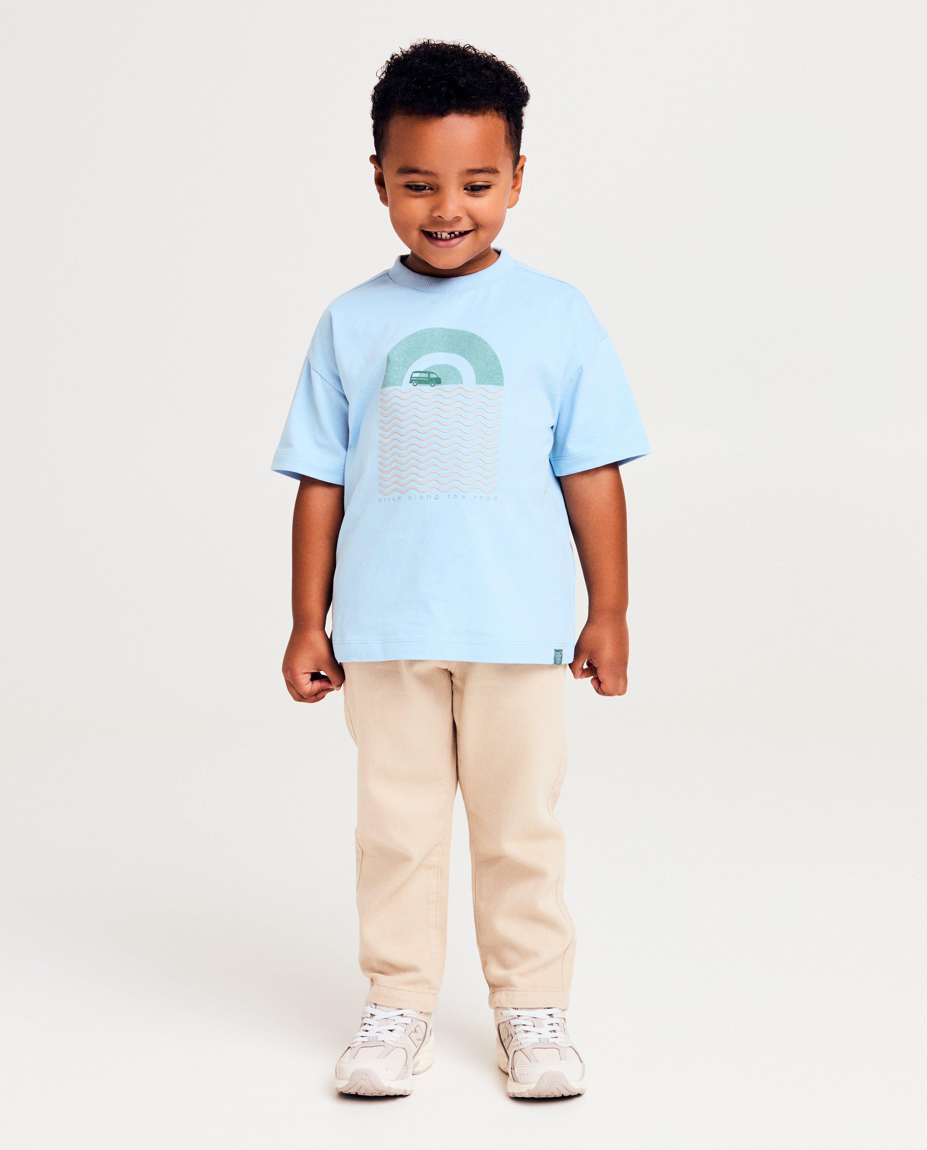 Tricou Samson cu imprimeu albastru