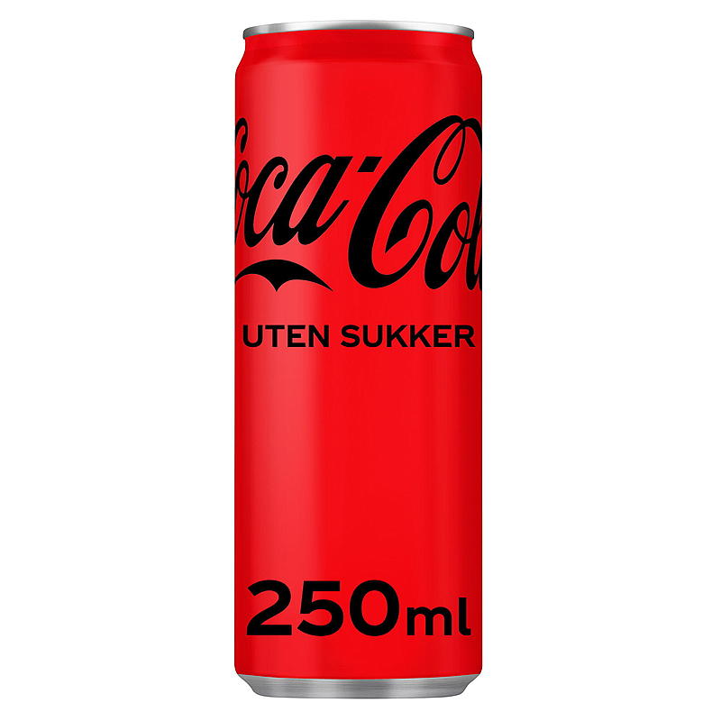Coca-cola Coca-cola 0,25 l u/sukker