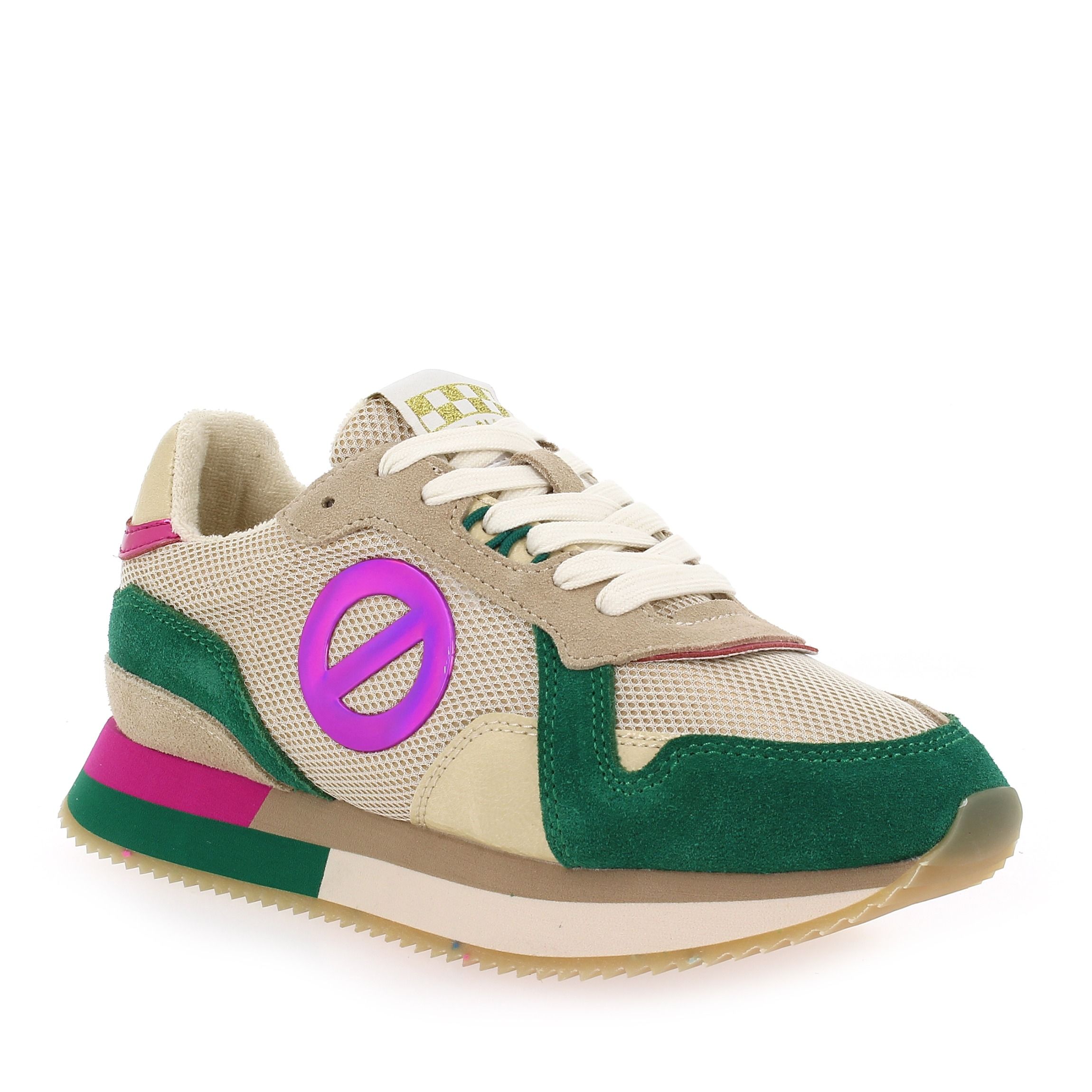 No Name  MIA JOGGER - Beige Vert