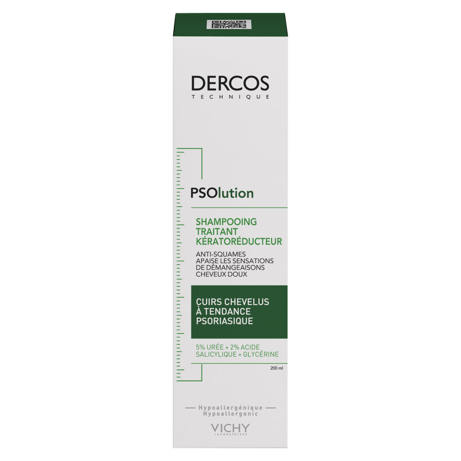 Vichy Dercos Technique Shampooing Cuirs Chevelus Sensible 200 ml