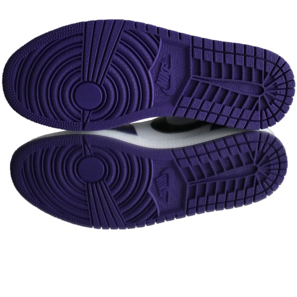Jordan 1 Low Court Purple White