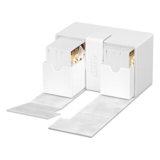 Ultimate Guard Twin Flip`n`Tray 160+ XenoSkin Monocolor - Weiß