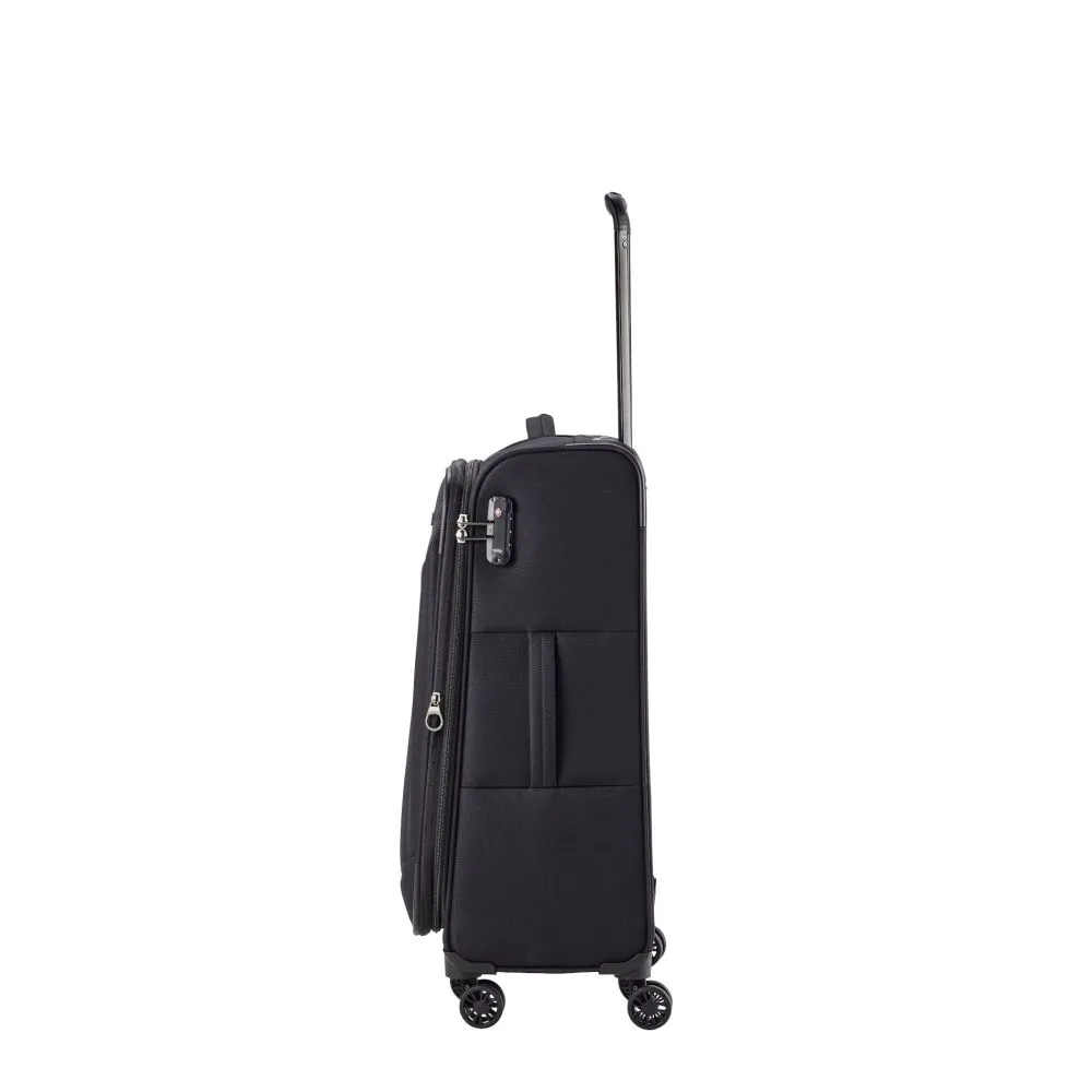 Travelite CHIOS Trolley mit 4 Rollen Größe M - Schwarz