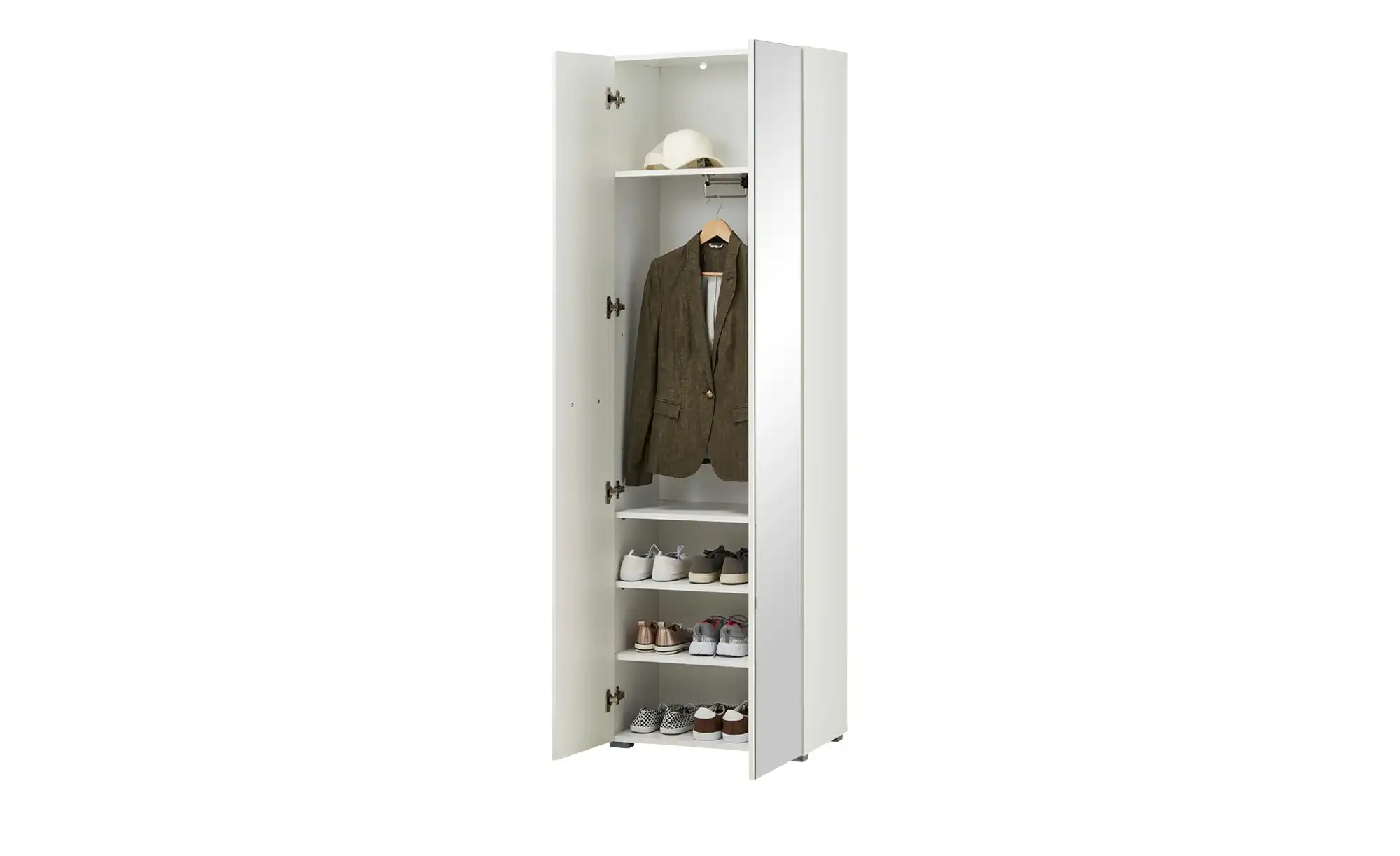 Garderobenschrank, 2-türig