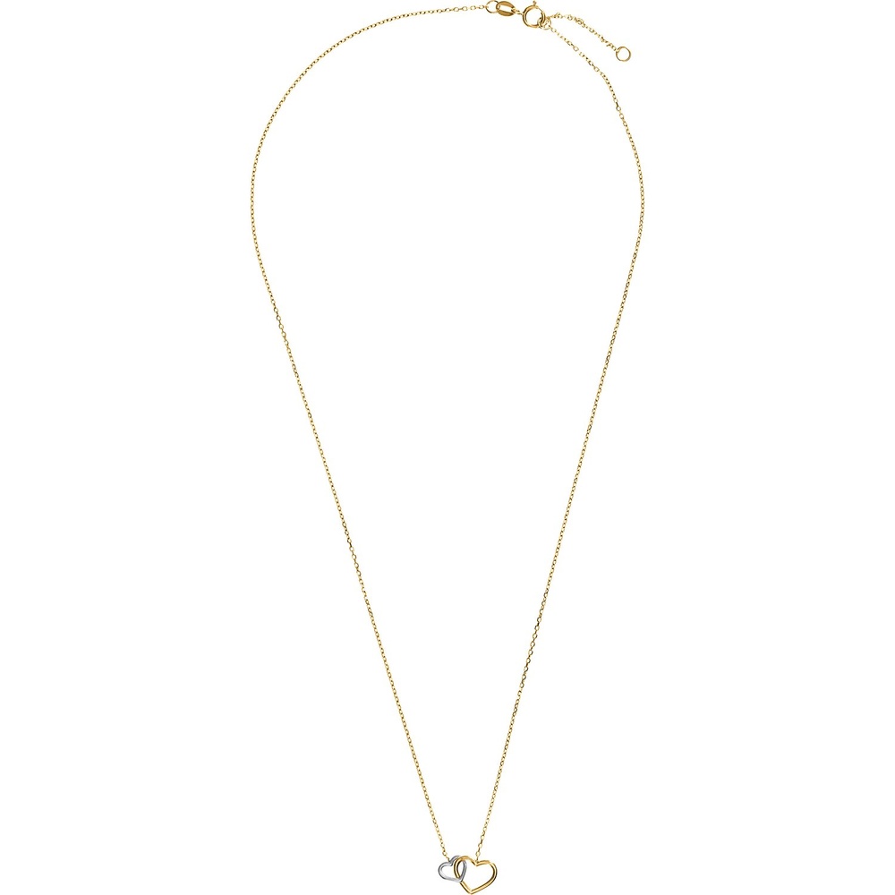 Valeria Chaînette 375 Or jaune, 375 Or blanc collier