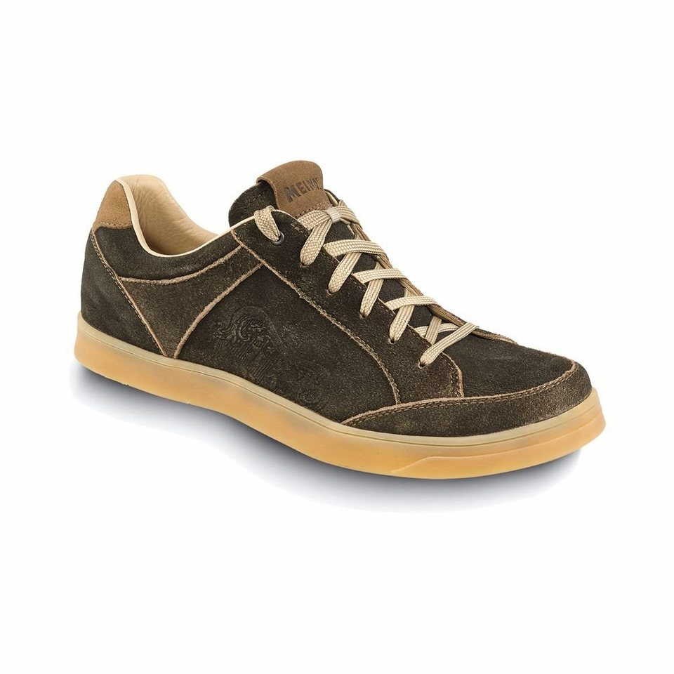 MEINDL Freizeit Schnürer braun Schnürhalbschuhe, altschwarz