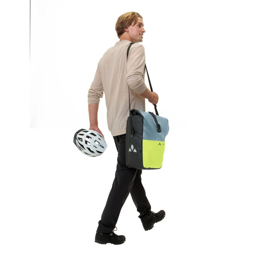 Aqua Back Color Single Fahrradtasche, recyceltes Hauptmaterial