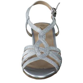 Charmosa Sandale in silber
