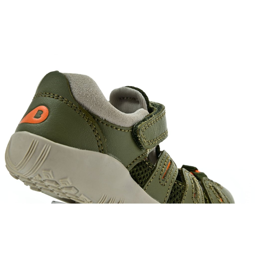 Bobux Summit Burnt Olive   Fog Barfußsandalen
