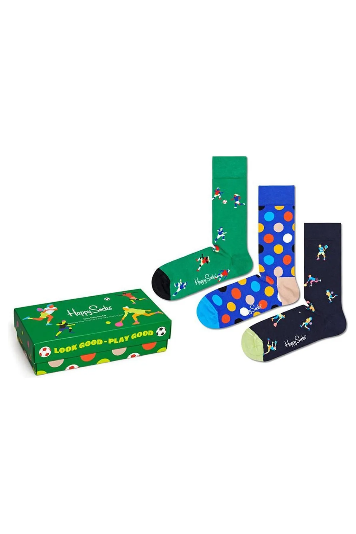 Happy Socks  3er-Pack Sportsocken-Geschenkset