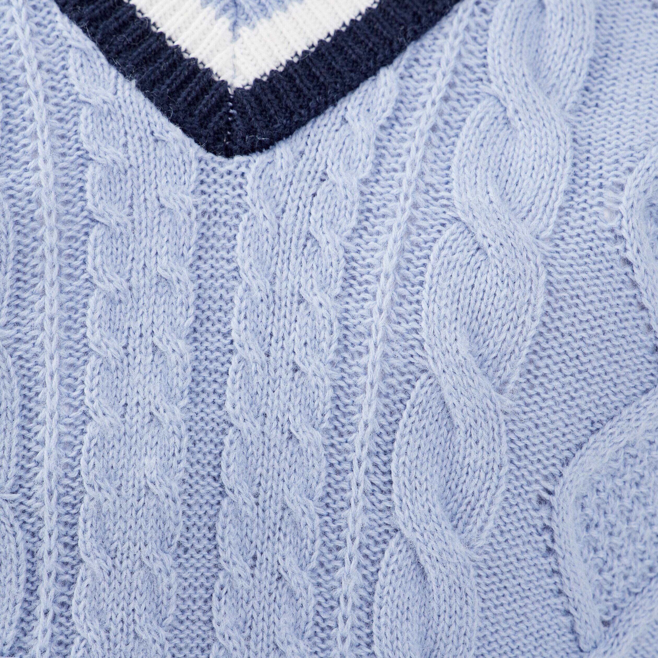Pull sans manches bleu femme | Cache Cache