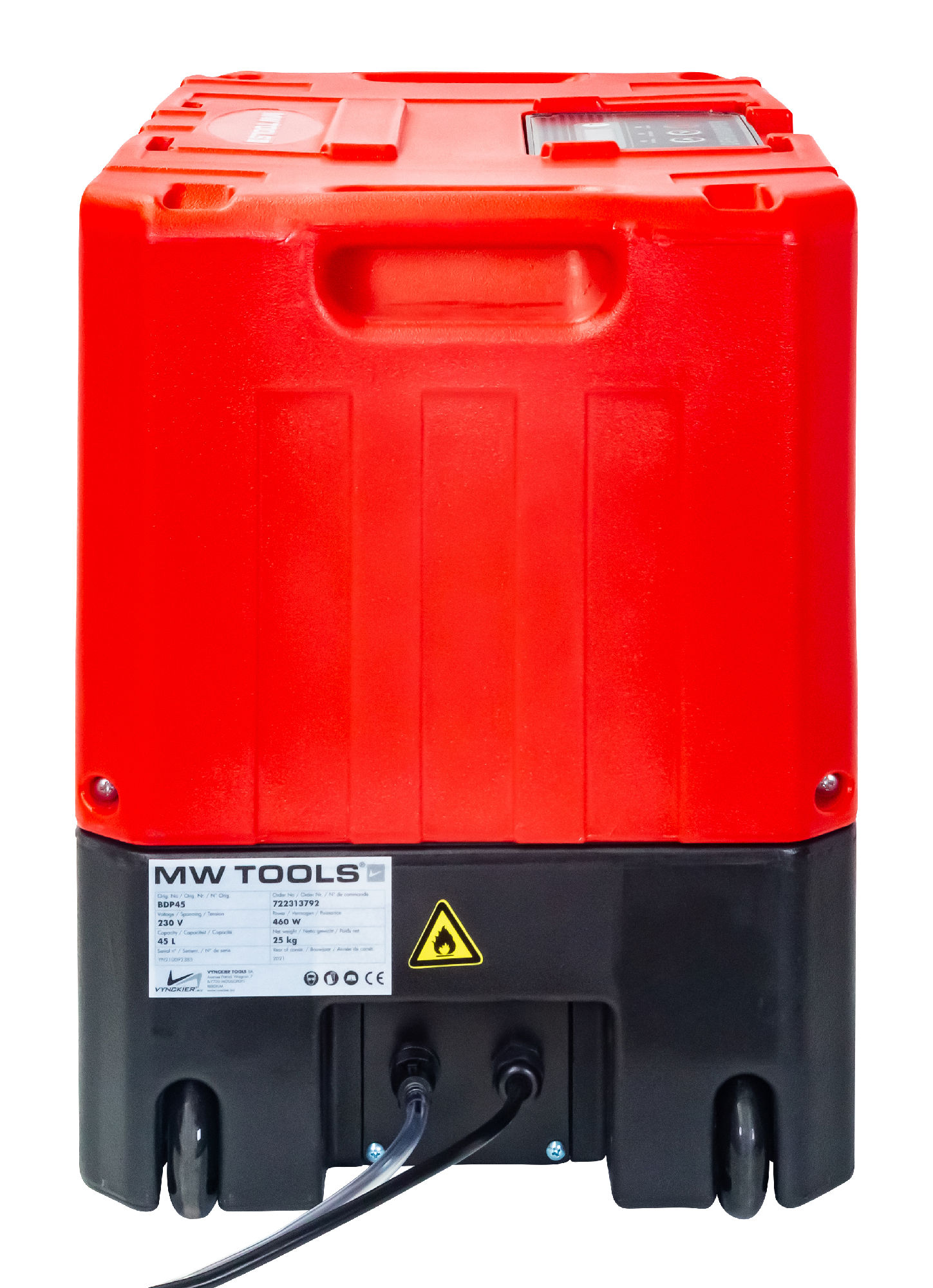 Metallverk 722313792 BDP45 Byggdroger 45/dag 510m³/h z.pump