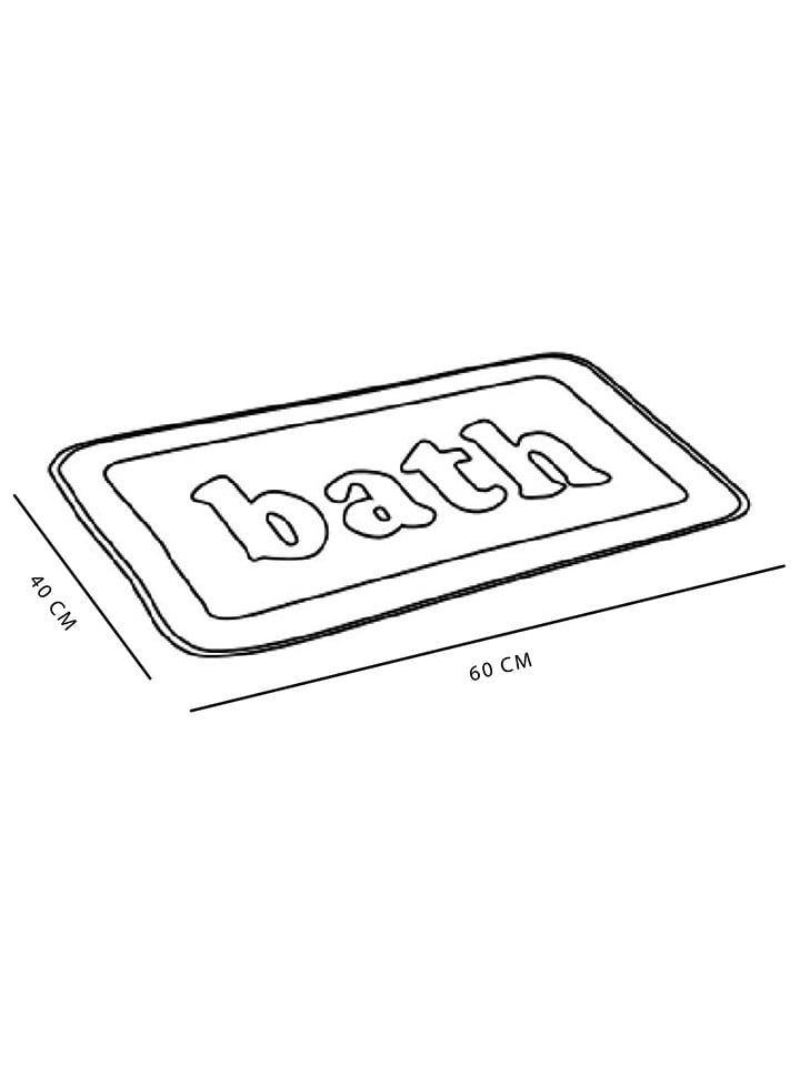 UTILITY Badematte in Blau - (L)60 x (B)40 cm günstig kaufen onesize
