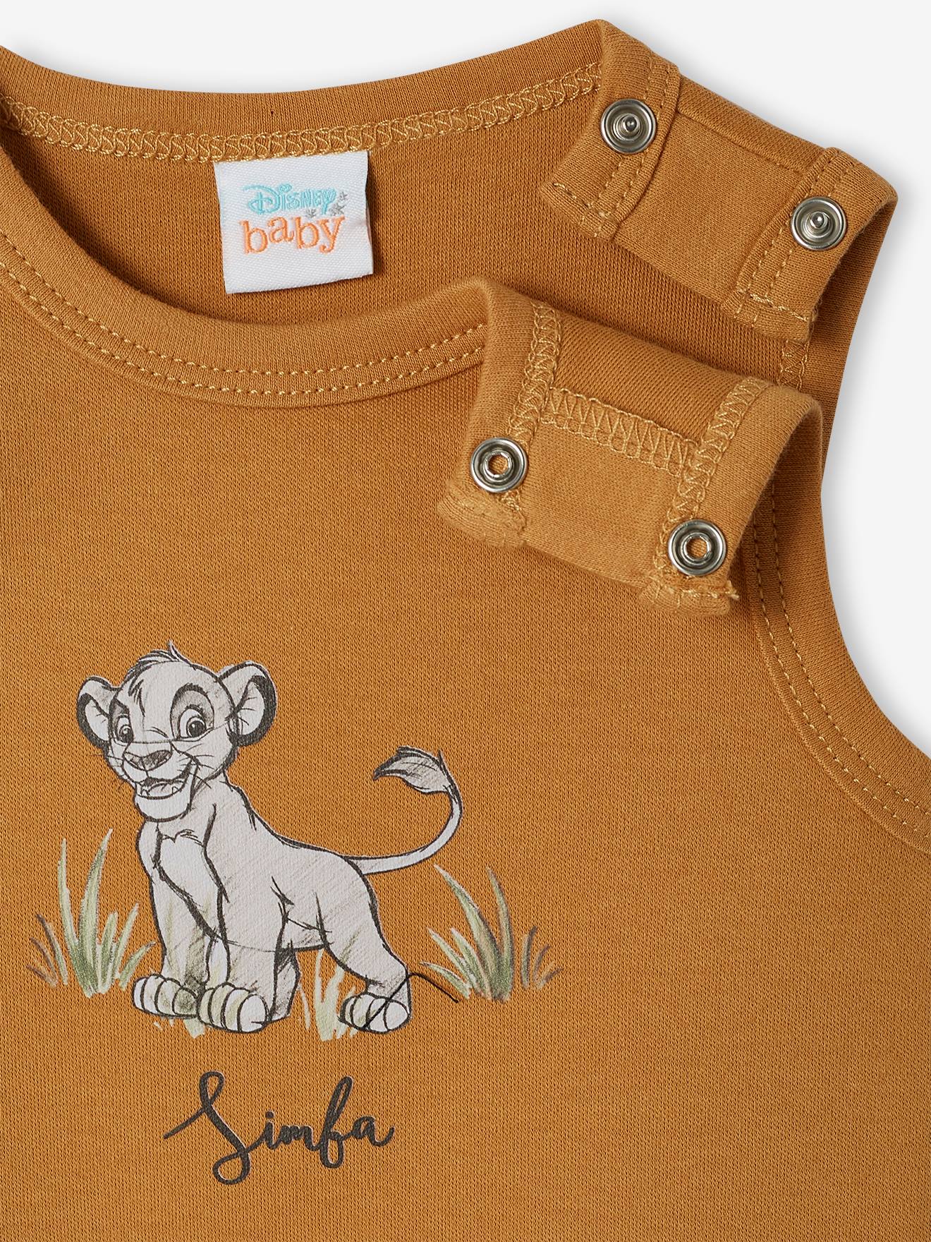 Lot de 2 bodies bébé garçon DS® Le Roi Lion caramel