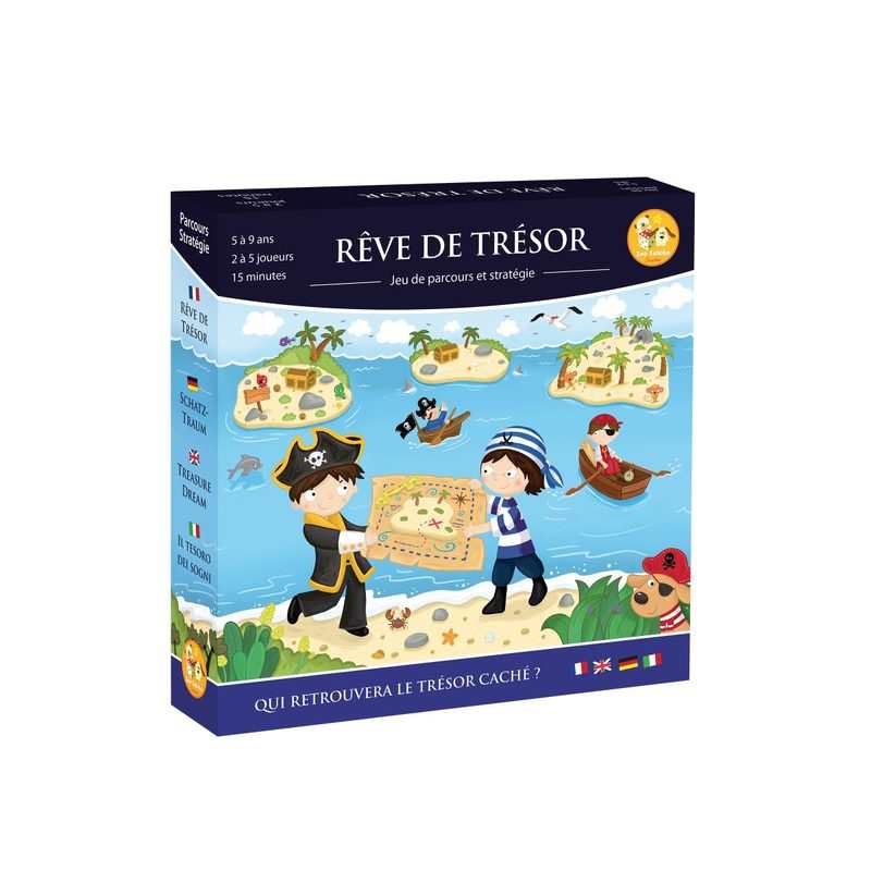 Jeu de société Rêve de trésor Zoé Yatéka