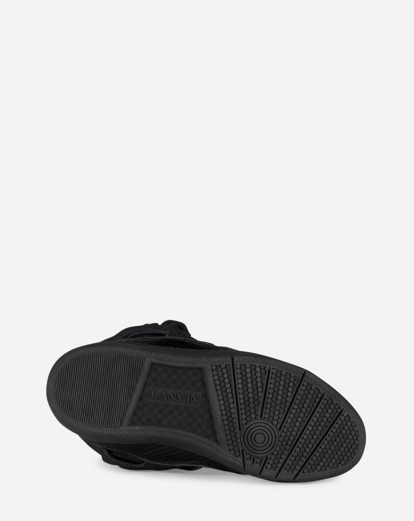 SNEAKERS CURB EN CUIR