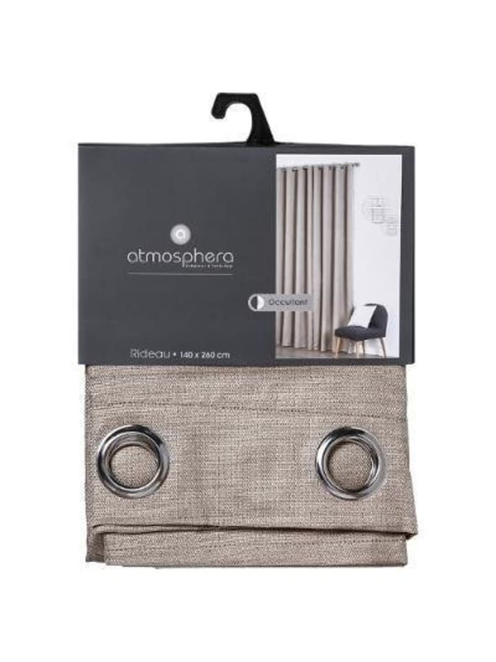 Atmosphera Créateur d'intérieur Vorhang in beige günstig kaufen onesize